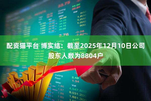 配资猫平台 博实结：截至2025年12月10日公司股东人数为8804户