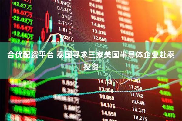 合优配资平台 泰国寻求三家美国半导体企业赴泰投资